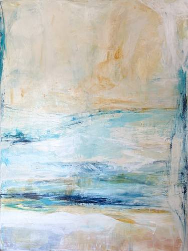 Original Abstract Seascape Paintings by Melanie Biehle