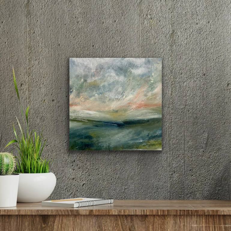 Original Abstract Landscape Painting by Melanie Biehle