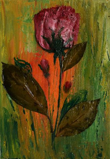 Print of Floral Collage by Thushara Mendis