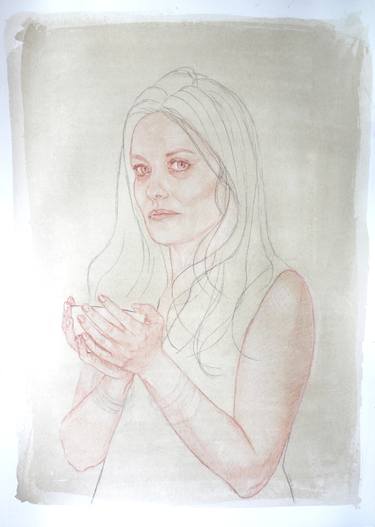 Print of Figurative Portrait Drawings by Alexandra Rouard