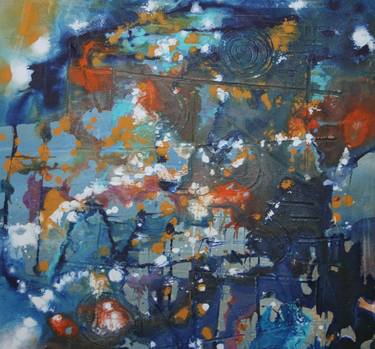 Original Abstract Painting by Sinza Kim