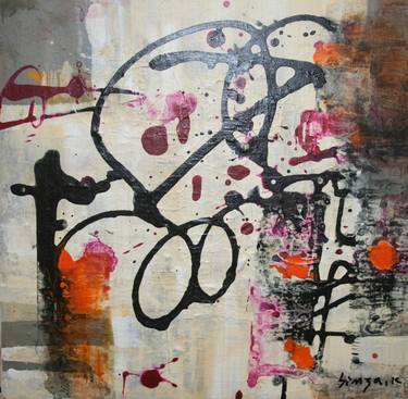 Original Abstract Painting by Sinza Kim