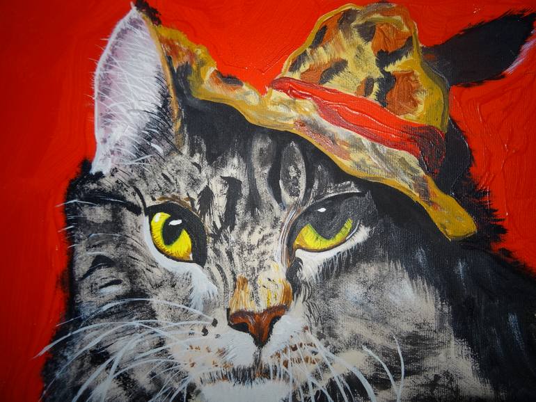 Original Expressionism Animal Painting by Lyndon Carnall