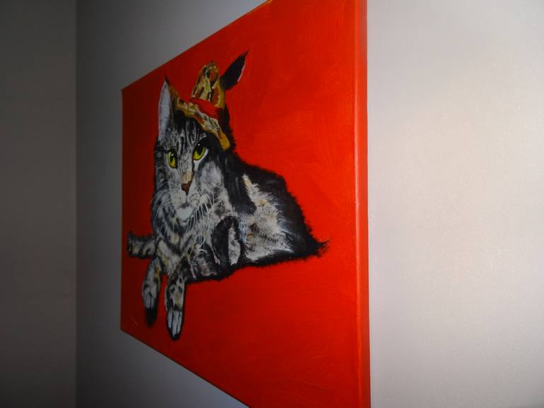 Original Expressionism Animal Painting by Lyndon Carnall