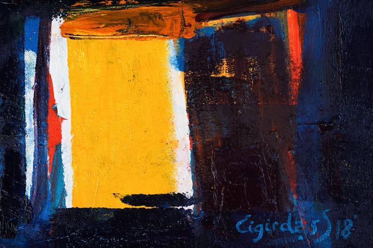 Original Modern Abstract Painting by Eigirdas Scinskas