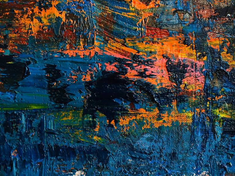 Original Minimalism Abstract Painting by Eigirdas Scinskas