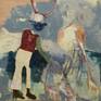 The One Armed Diddler Painting by Ashley Benton | Saatchi Art