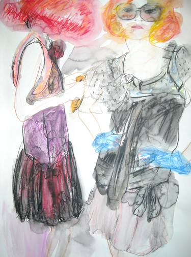 Print of Figurative Women Drawings by Svetlana Velickovic