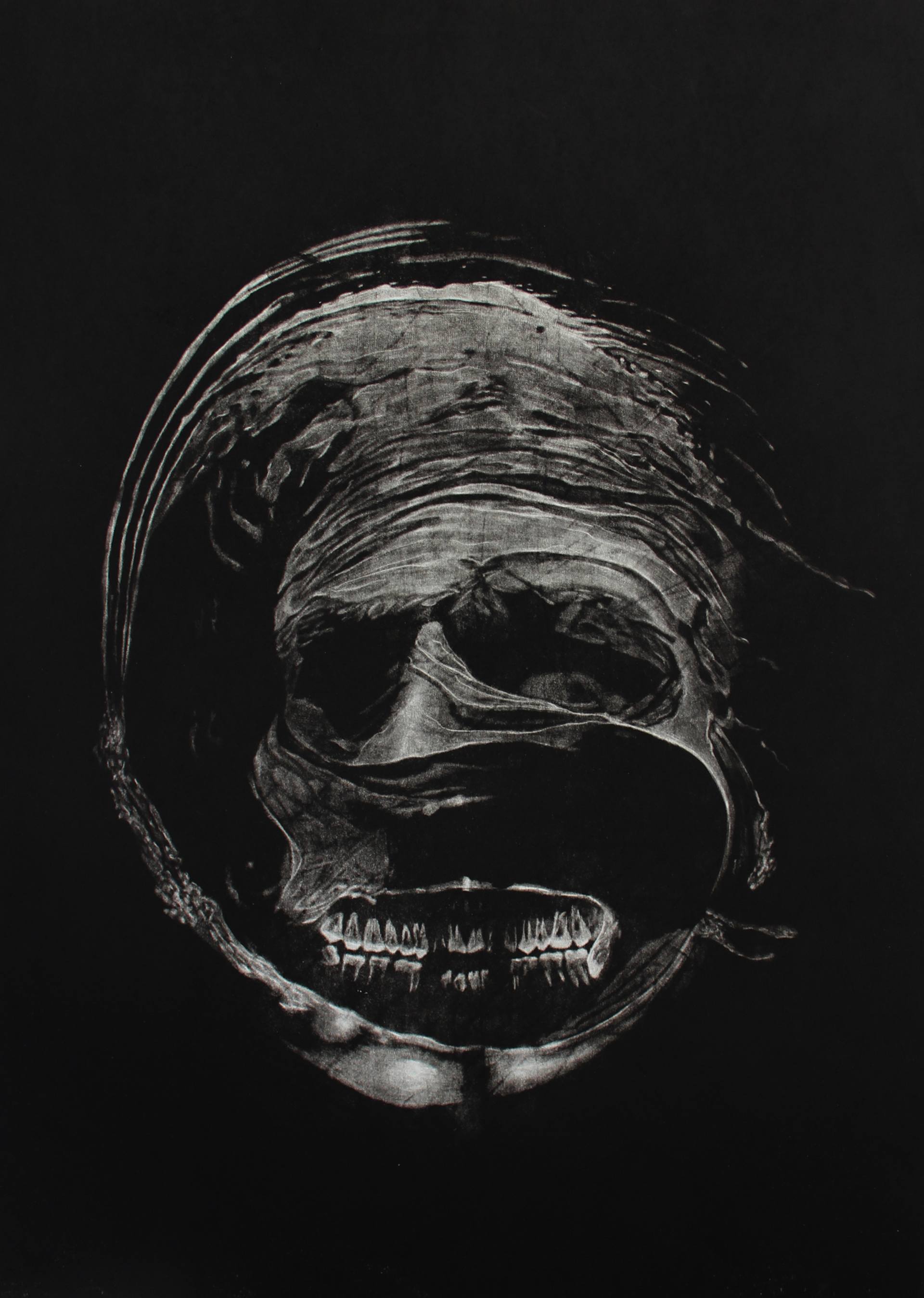 Dark aura portrait - Limited Edition of 5 Printmaking by Zoran