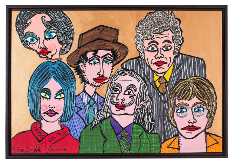 Original Pop Culture/Celebrity Painting by Fernando Sucre