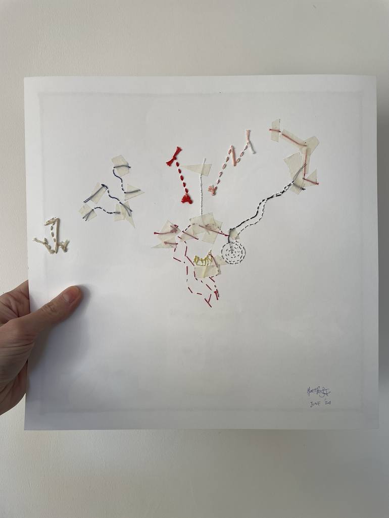 Original Illustration Religion Collage by Monica Presti