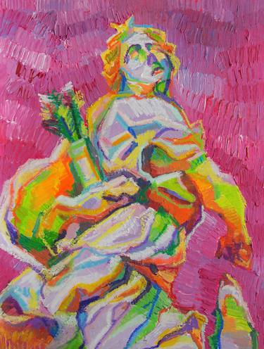 Print of Figurative Women Paintings by Khairzul Ghani