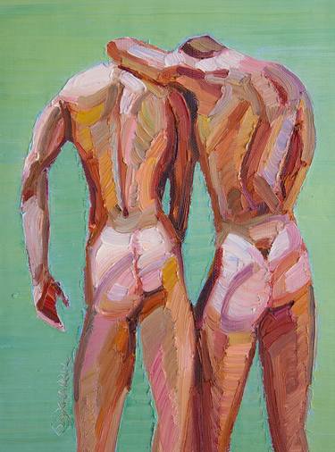 Print of Figurative Nude Paintings by Khairzul Ghani