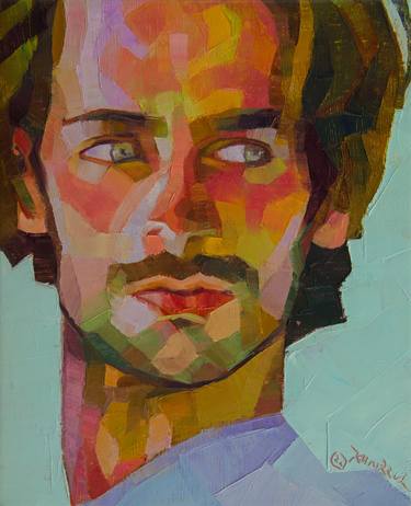 Original Figurative Portrait Paintings by Khairzul Ghani