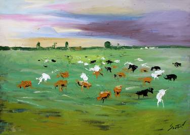 Print of Impressionism Animal Paintings by Svetlin Kolev