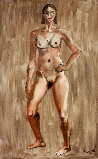 Original Realism Erotic Paintings by Svetlin Kolev