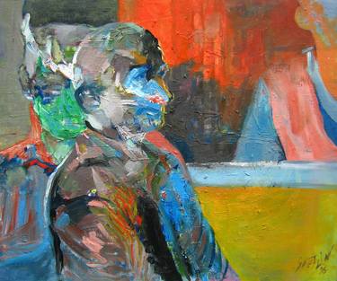 Print of Expressionism People Paintings by Svetlin Kolev