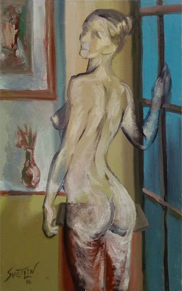 Original Figurative Body Paintings by Svetlin Kolev