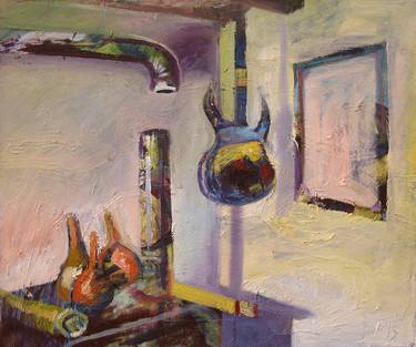 Print of Interiors Paintings by Svetlin Kolev