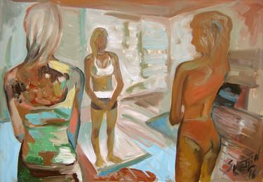 Original Realism Body Paintings by Svetlin Kolev