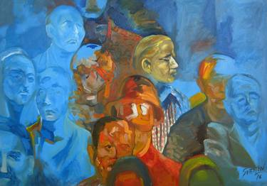 Original Realism People Paintings by Svetlin Kolev