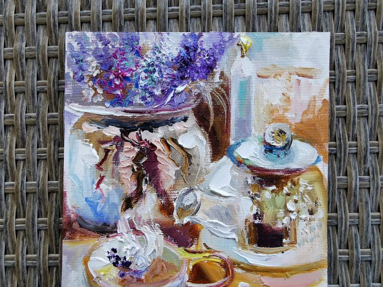 Original Impressionism Food & Drink Painting by Annet Loginova
