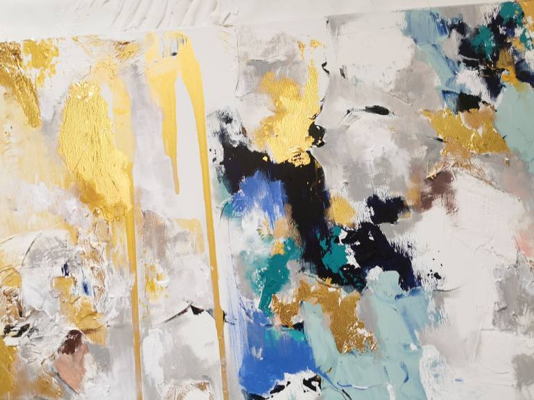 Original Abstract Expressionism Abstract Painting by Annet Loginova