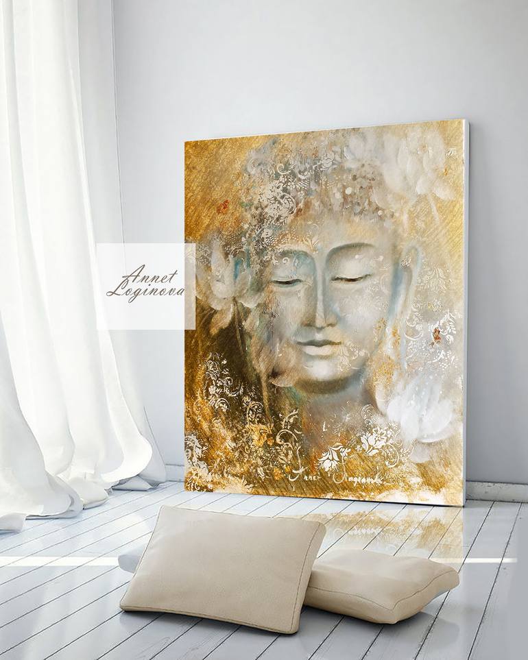 Original Art Deco People Painting by Annet Loginova