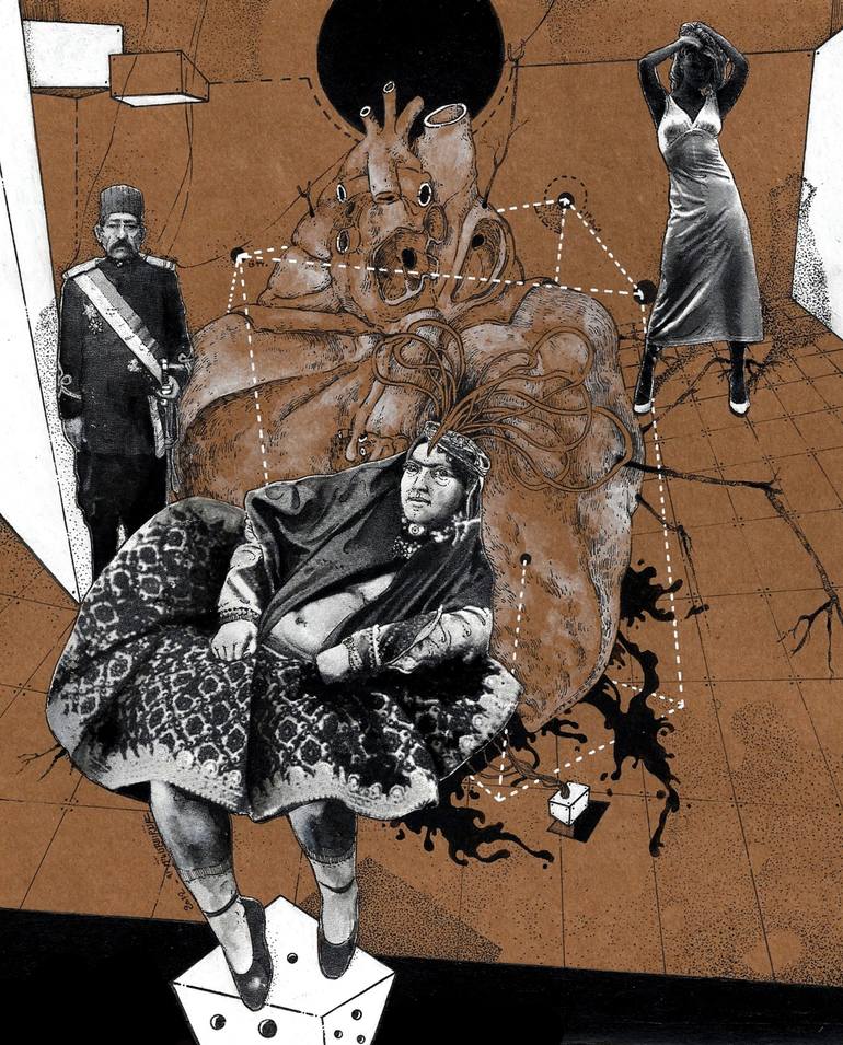 Print of Surrealism Culture Collage by Ali Fathollahi