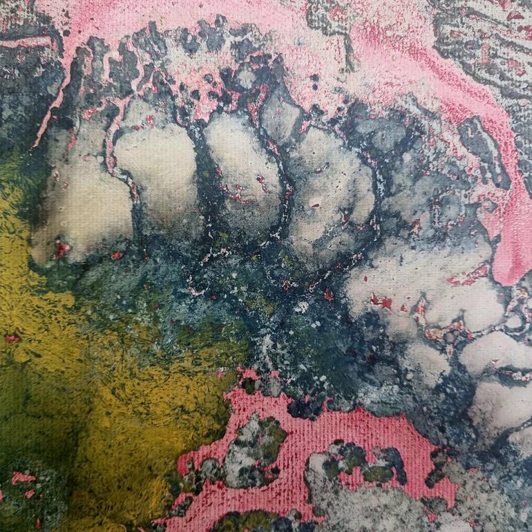 Original Abstract Painting by Ted Barr