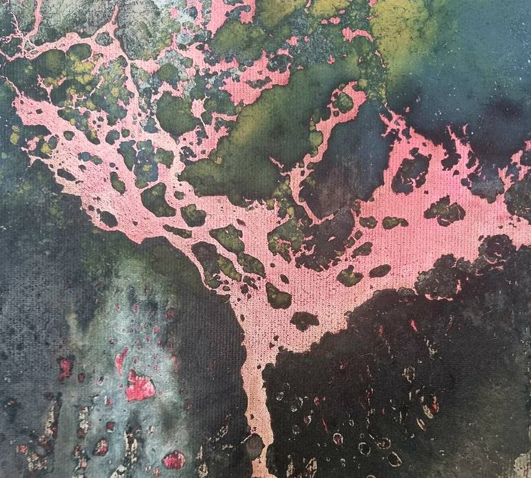 Original Abstract Painting by Ted Barr