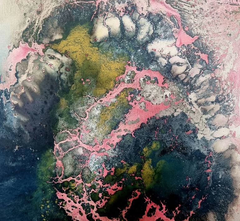 Original Abstract Painting by Ted Barr