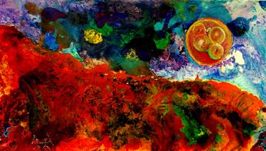 Original Abstract Paintings by Ted Barr