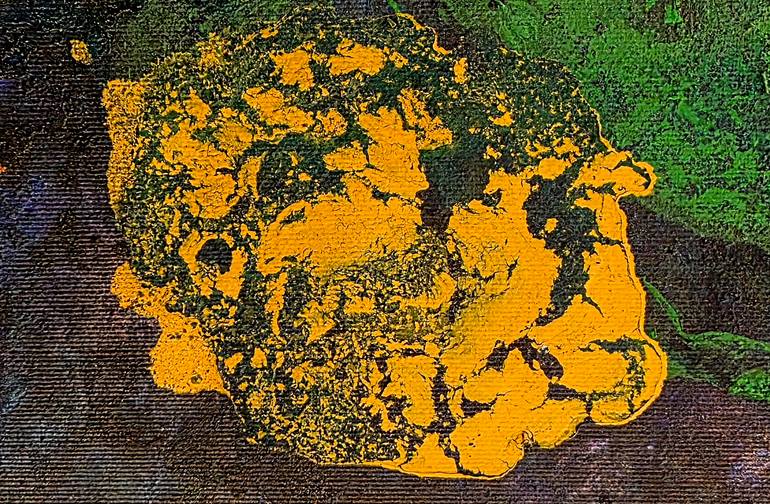 Original Abstract Expressionism Abstract Painting by Ted Barr