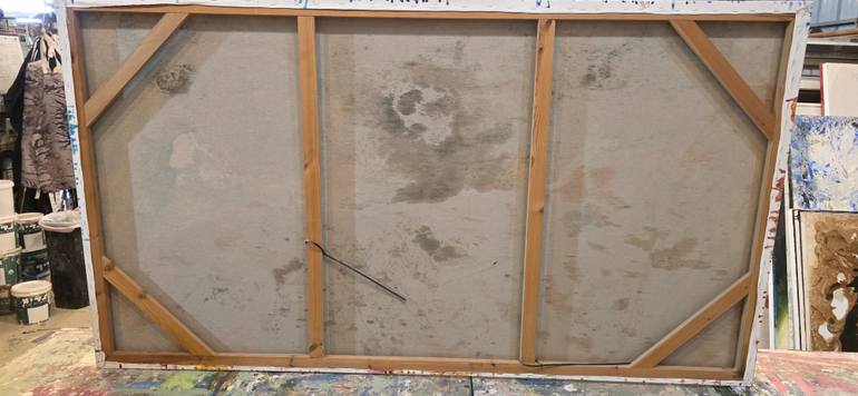 Original Abstract Expressionism Abstract Painting by Ted Barr