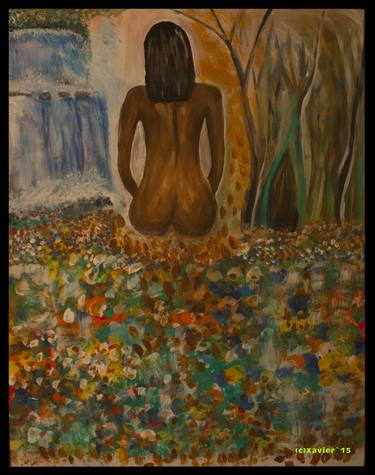 Original Nude Painting by Franz Ehrl