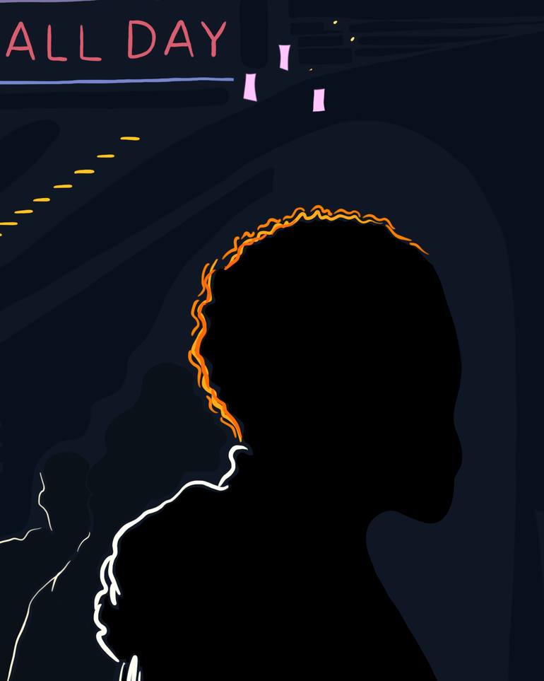 Original Figurative Cities Digital by Evan Sklar
