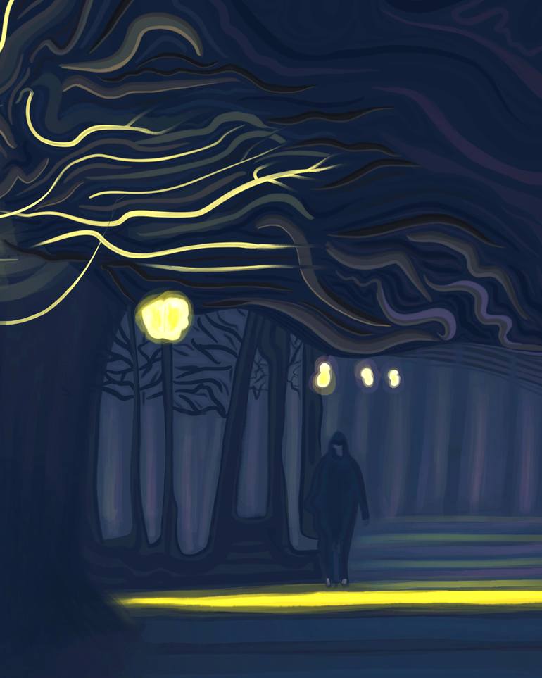 Original Contemporary Cities Digital by Evan Sklar