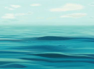 Original Seascape Digital by Evan Sklar