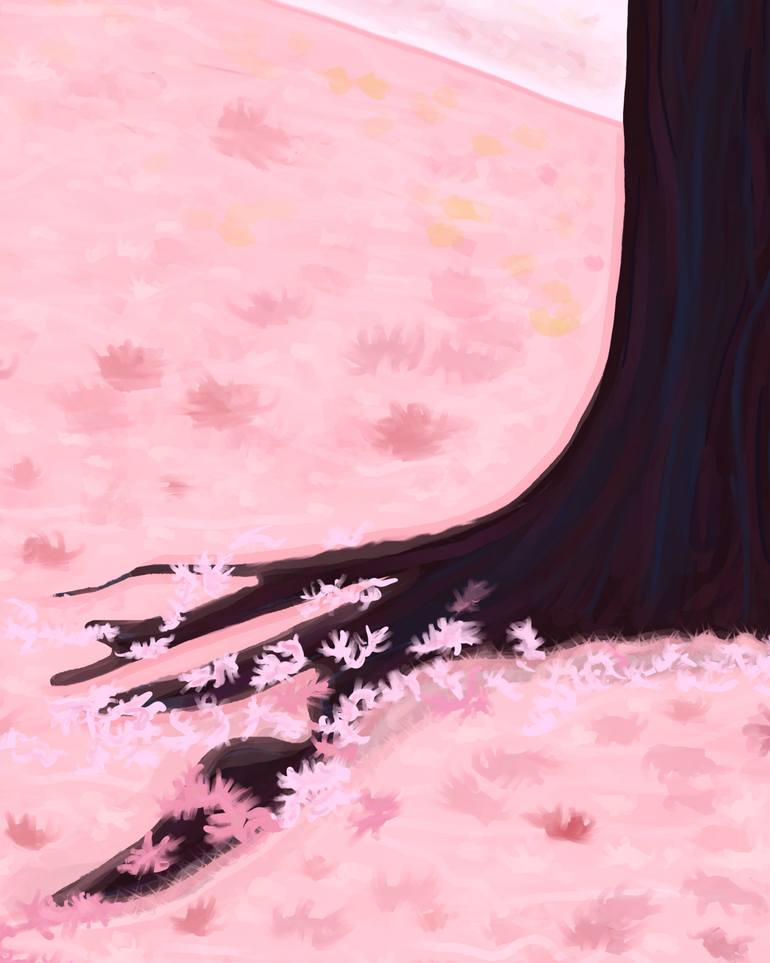 Original Color Field Painting Landscape Digital by Evan Sklar