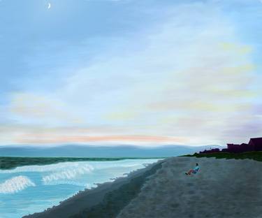 Original Beach Digital by Evan Sklar