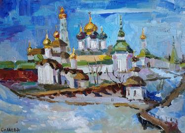 Original Impressionism Landscape Paintings by Nina Silaeva
