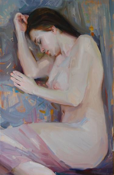 Print of Impressionism Nude Paintings by Tetiana Ivanova