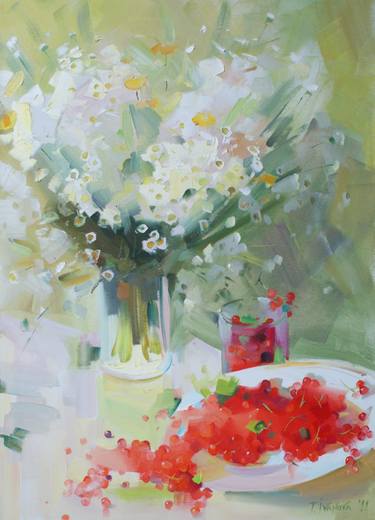 Original Impressionism Floral Paintings by Tetiana Ivanova