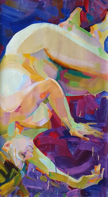 Original Nude Painting by Tetiana Ivanova