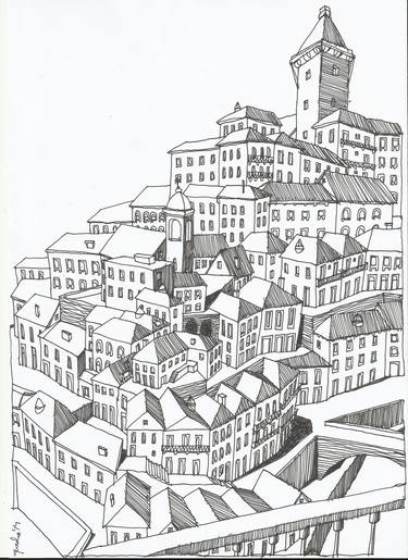 Original Cities Drawings From Portugal For Sale Saatchi Art Using google maps' api v3, how can i geocode a city name, and have a map returned with the outline of the result? original cities drawings from portugal