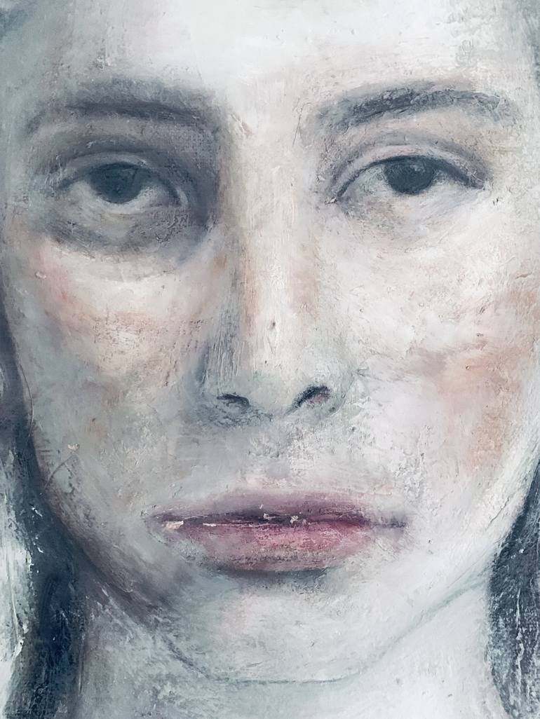Original Portrait Painting by Renata Retrova