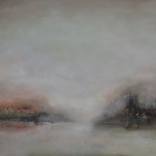 Misty Evening on the Water by Renata Retrova