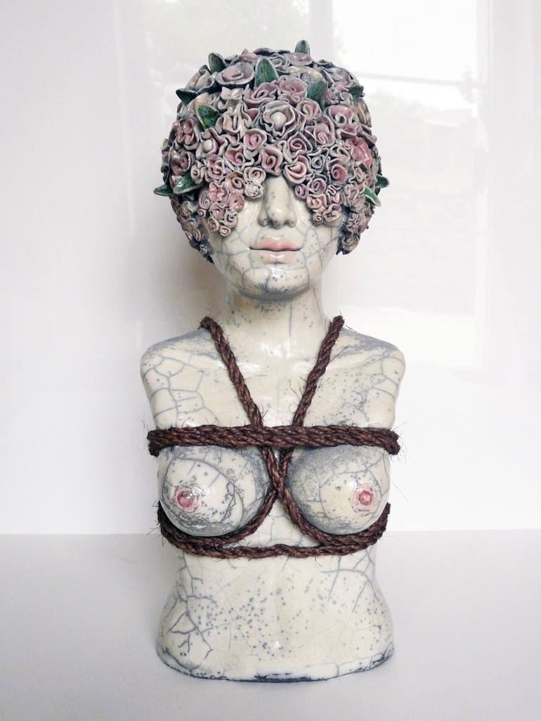 Original Erotic Sculpture by Lidia Kostanek