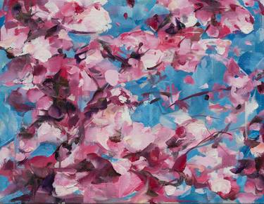 Original Expressionism Floral Painting by Hyunju Kim